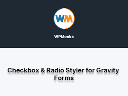 WPMonks - Checkbox & Radio Inputs Styler for Gravity Forms