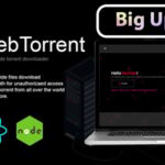 WebTorrent - A Server Side Torrent Downlaoder