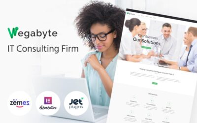 WegaByte - IT Consulting Firm WordPress Theme