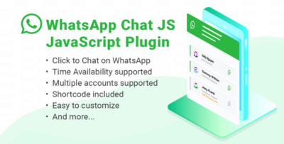 WhatsApp Chat Widget Button JS - JavaScript Plugin