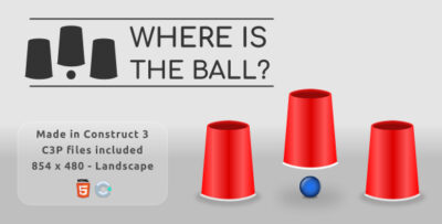 Where is the ball - HTML5 Casual game