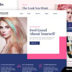 Willow - Hair & Beauty Salon Elementor Template Kit