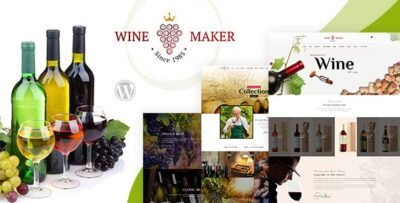 Wine Maker - Winery WordPress Shop