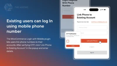 WooCommerce - Registration & Login with Mobile Phone Number