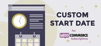 Woocommerce - Custom Start Date