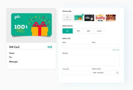 Woocommerce Gift Cards