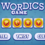 Wordics - HTML5 game. Construct 3 (.c3p) + mobile control
