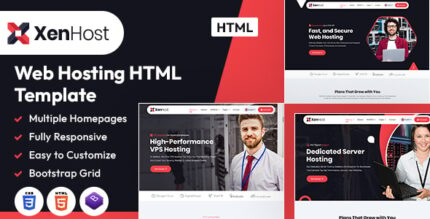 XenHost Web Hosting HTML Template