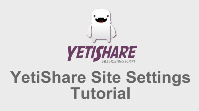 Yetishare + Plugins Pack v5.6.0