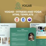 Yogar - Fitness and Yoga Studio HTML Template