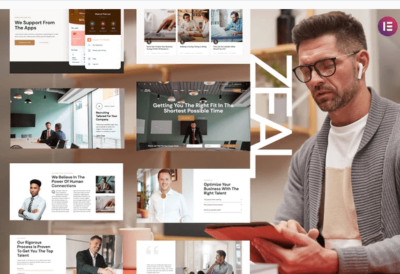 Zeal - Recruiting Agency & HR Consultant Elementor Template Kit