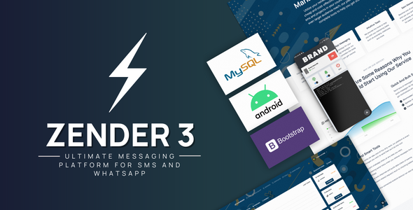 Zender - Ultimate Messaging Platform for SMS, WhatsApp & use Android Devices as SMS Gateways (SaaS) v3.8.12 Zender - Ultimate Messaging Platform for SMS, WhatsApp & use Android Devices as SMS Gateways (SaaS) v3.8.12