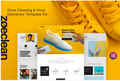 Zoeclean - Shoe Cleaning & Shop Template Kit