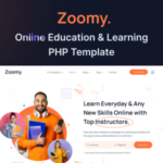 Zoomy - Lightweight LMS & Education PHP Theme