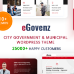 eGovenz - City Government WordPress Theme