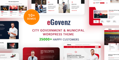 eGovenz - City Government WordPress Theme