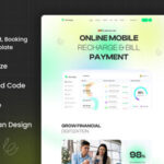 iTop – Mobile Recharge and Bill Payment HTML Template