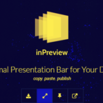 inPreview — Minimal Presentation Bar for Your Design