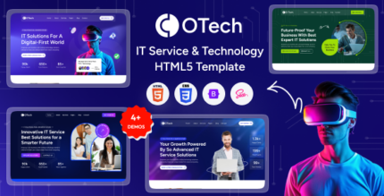 oTech - IT Solutions & Technology Startup HTML Template