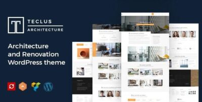 Teclus - Architecture & Renovation WordPress Theme