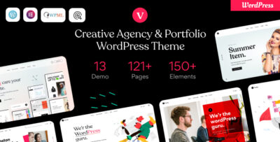 vCamp - Creative Agency WordPress Theme