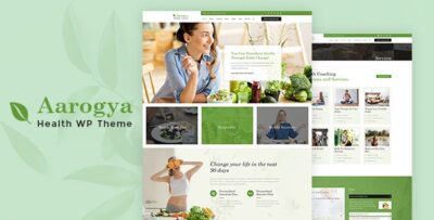 Aarogya Nutrition & Dietitian WordPress Theme