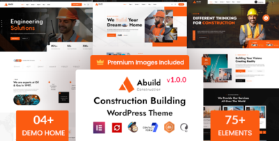 Abuild - Construction WordPress Theme