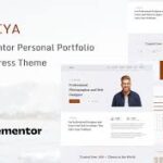 Afriya - Personal Portfolio, CV and Resume WordPress Theme