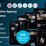 Agenxe – Creative Agency WordPress Theme