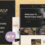 Alanzo Personal Chef & Wedding Catering Event WordPress Theme