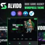 Alvido - Indie Game Agency WordPress Theme