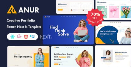 Anur - Personal Portfolio Next Js Template