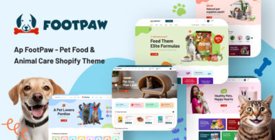 Ap FootPaw - Pet Food & Animal Care Shopify Theme