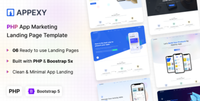 Appexy - PHP Landing Page Template