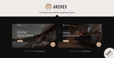 Archex - Architecture & Interior WordPress Theme