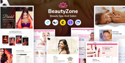 BeautyZone - Tailwind CSS Beauty Spa Salon & Massage Template