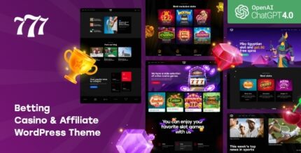 Betting, Casino & Affiliate WordPress Theme