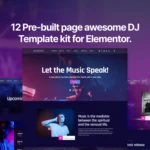 Birama - DJ Music Elementor Template Kit