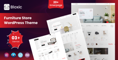 Bloxic - Furniture Store WooCommerce Theme