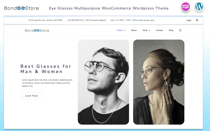 Bond Store - Eye Glasses Multipurpose Shop WooCommerce Wordpress Theme Bond Store - Eye Glasses Multipurpose Shop WooCommerce Wordpress Theme