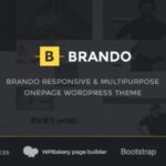 Brando - Responsive and Multipurpose OnePage WordPress Theme v3.0