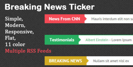 Breaking News Ticker