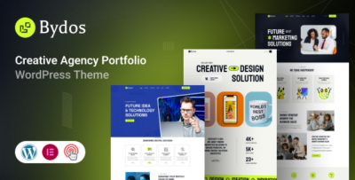Bydos - Creative Agency Portfolio WordPress Theme