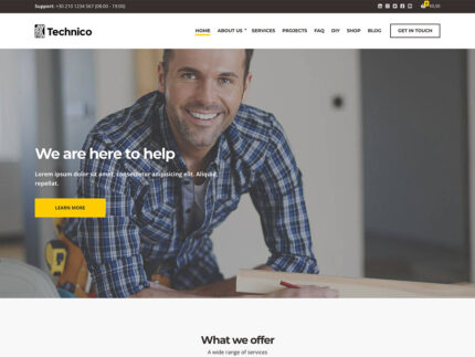 CSSIgniter Technico WordPress Theme