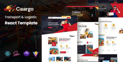 Caargo - Transport & Logistics React Template