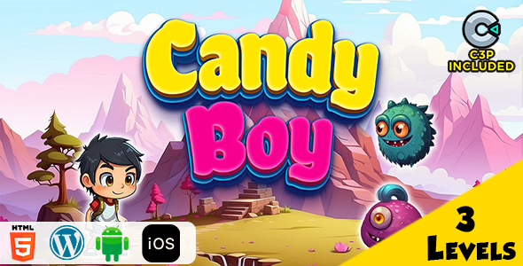Candy Boy HTML5 Construct 3 Game Candy Boy HTML5 Construct 3 Game