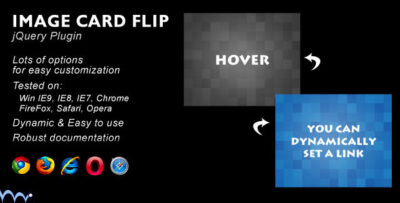 Card Flip JS Plugin