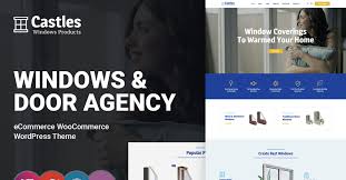 Castles - Windows and Doors Services WordPress Theme