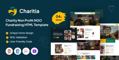 Charitia - Charity & Donation HTML Template