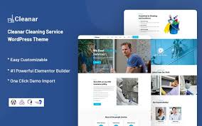 Cleanar - Cleaning Service WordPress Theme